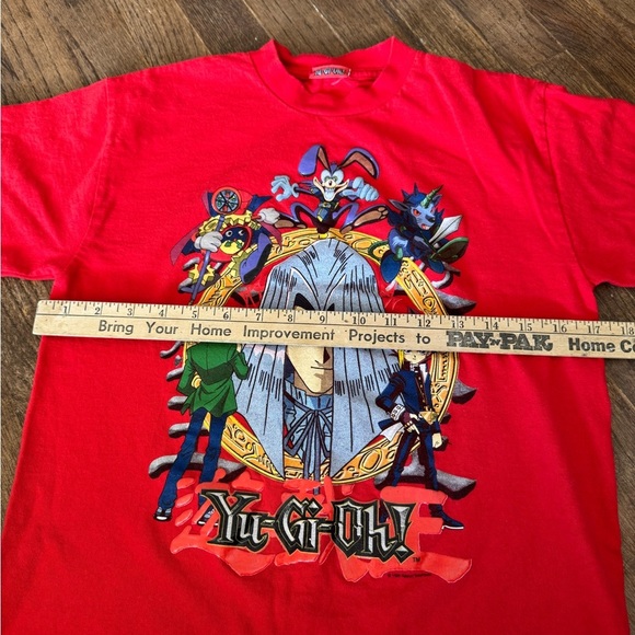 Vintage 90s Yu-Gi-Oh! Graphic T-Shirt Kids Rare Anime Tee - Picture 3 of 6